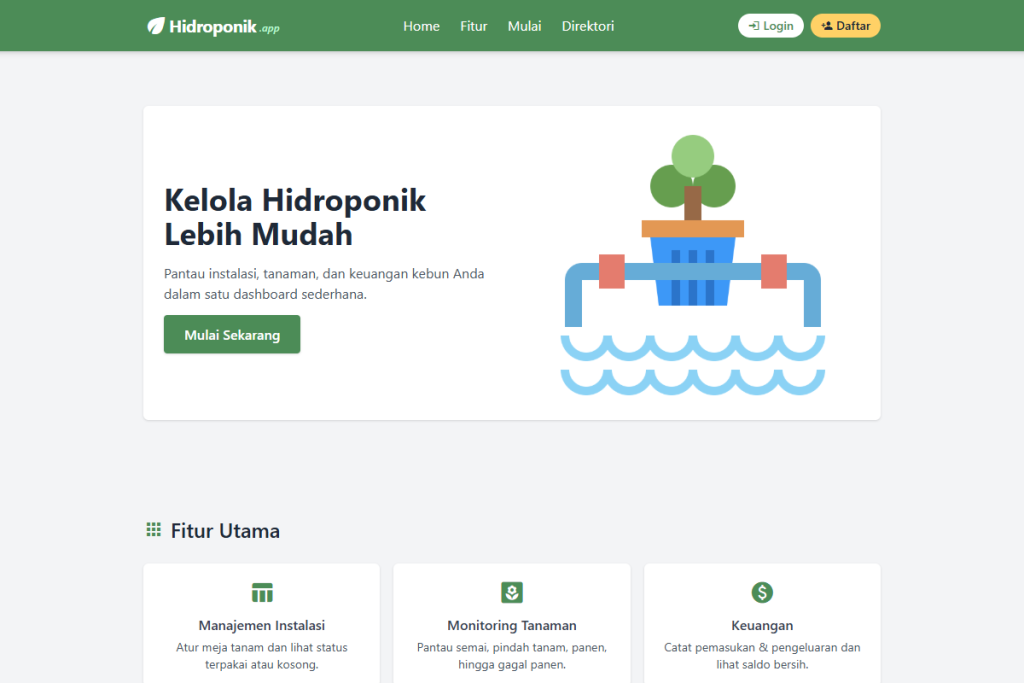 hidroponik.app